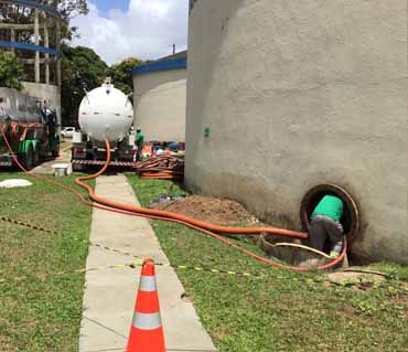 Limpeza de Despejos de Óleos